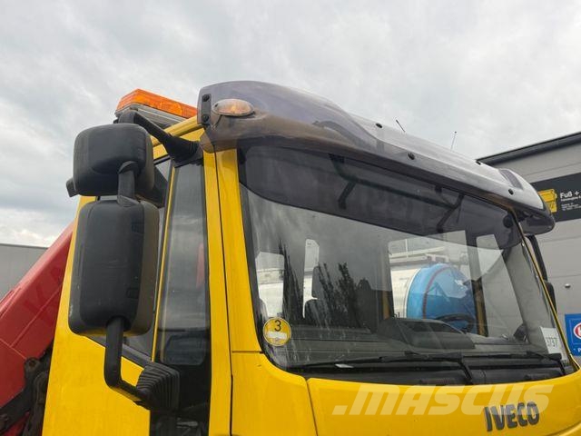 Iveco ML150E28, Omars Schiebeplateau, Palfinger Kran Bergungsfahrzeuge