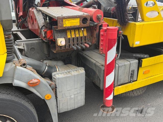 Iveco ML150E28, Omars Schiebeplateau, Palfinger Kran Bergungsfahrzeuge