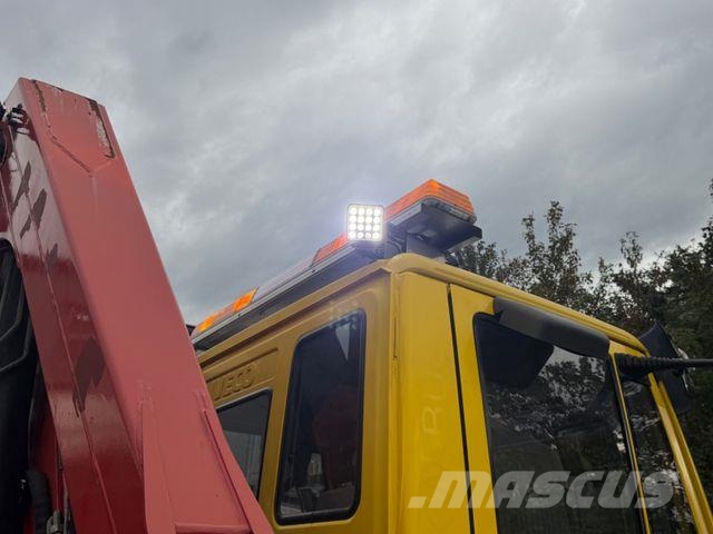Iveco ML150E28, Omars Schiebeplateau, Palfinger Kran Bergungsfahrzeuge