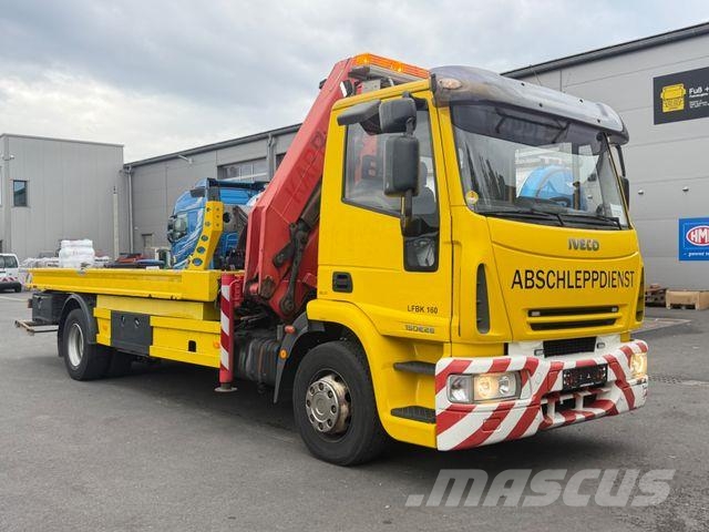 Iveco ML150E28, Omars Schiebeplateau, Palfinger Kran Bergungsfahrzeuge