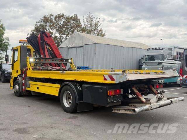 Iveco ML150E28, Omars Schiebeplateau, Palfinger Kran Bergungsfahrzeuge