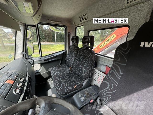 Iveco ML75E16 3 S-Kipper Kran PK 9,4m-550 kg Greifer Savivarčių priekabų vilkikai