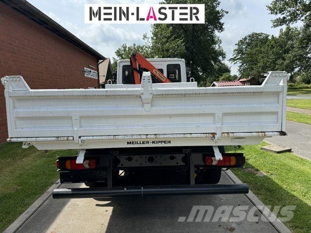 Iveco ML75E16 3 S-Kipper Kran PK 9,4m-550 kg Greifer Savivarčių priekabų vilkikai