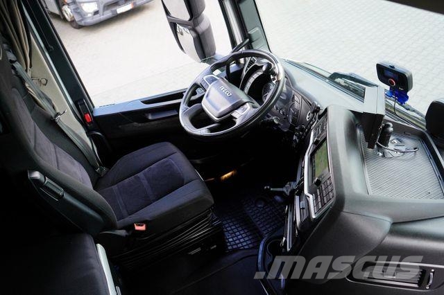 Iveco S-WAY / 420 / E 6 / KONTENER + WINDA / 20 PALET Samochody ciężarowe ze skrzynią zamkniętą