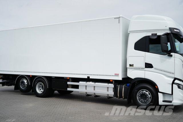 Iveco S-WAY / 420 / E 6 / KONTENER + WINDA / 22 PALETY 탑차 트럭