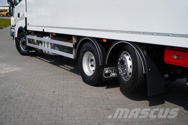 Iveco S-WAY / 420 / E 6 / KONTENER + WINDA / 22 PALETY 탑차 트럭