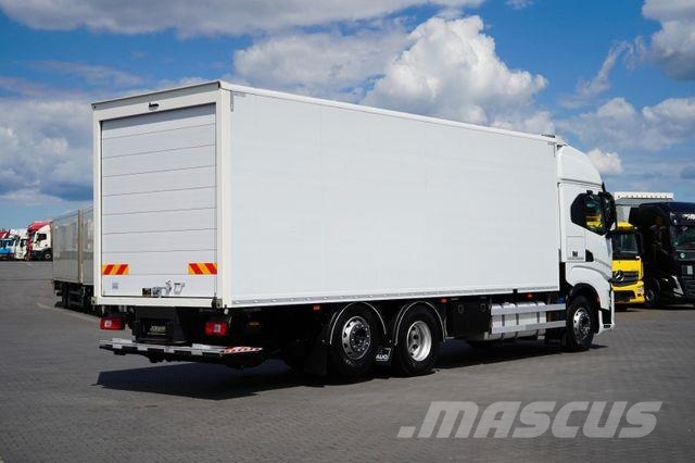 Iveco S-WAY / 420 / E 6 / KONTENER + WINDA / 20 PALET Samochody ciężarowe ze skrzynią zamkniętą