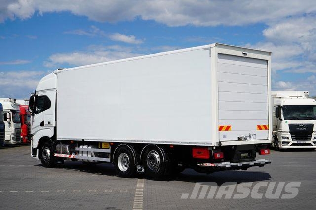 Iveco S-WAY / 420 / E 6 / KONTENER + WINDA / 20 PALET Samochody ciężarowe ze skrzynią zamkniętą