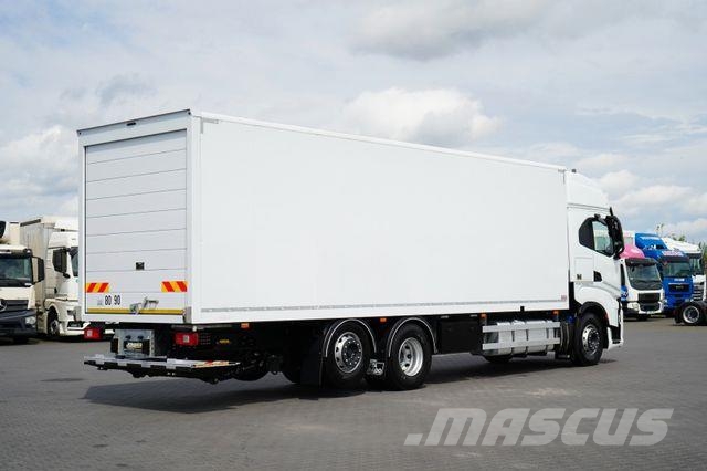 Iveco S-WAY / 420 / E 6 / KONTENER + WINDA / 22 PALETY 탑차 트럭