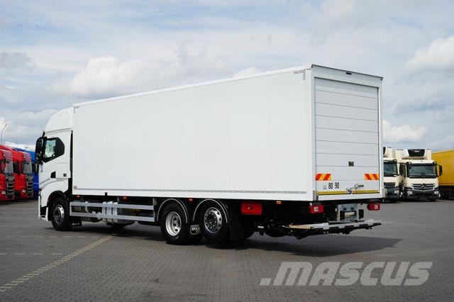 Iveco S-WAY / 420 / E 6 / KONTENER + WINDA / 22 PALETY 탑차 트럭