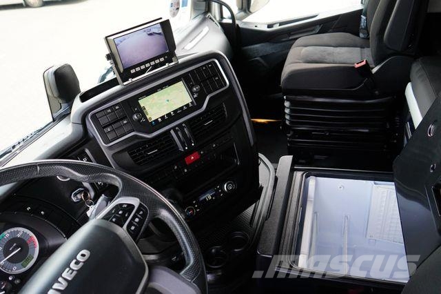 Iveco S-WAY / 420 / E 6 / KONTENER + WINDA / 22 PALETY 탑차 트럭