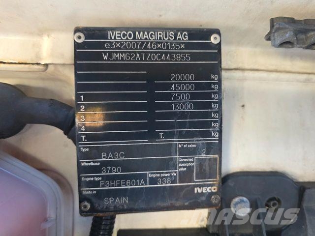 Iveco S-Way AS440S46T/P NP LNG Erdgas Intarder Truck Tractor Units