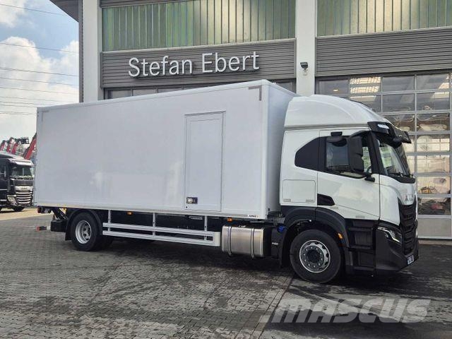 Iveco S Way AT190S40/P LBW Tür AHK Navi Bett Camiones con caja de remolque
