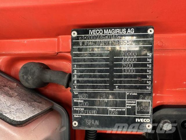 Iveco Stralis 310 4X2 / Mitsubishi -20 Grad Camiones con temperatura controlada