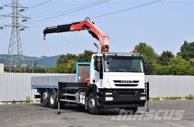 Iveco Stralis 310 PRITSCHE 7,05m +KRAN +FUNK Kranwagen