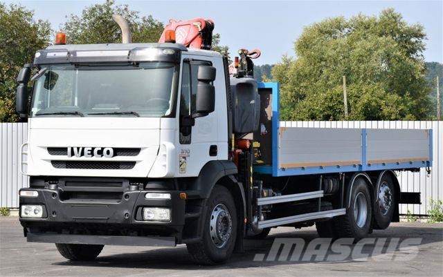Iveco Stralis 310 PRITSCHE 7,05m +KRAN +FUNK Kranwagen