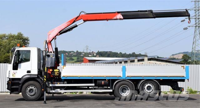 Iveco Stralis 310 PRITSCHE 7,05m +KRAN +FUNK Kranwagen