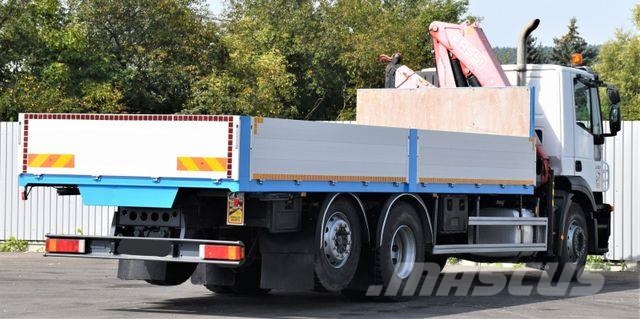 Iveco Stralis 310 PRITSCHE 7,05m +KRAN +FUNK Kranwagen
