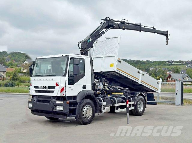 Iveco STRALIS 330 *HIAB 144 BS-3 HIDUO* TOPZUSTAND Kranwagen