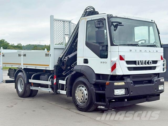 Iveco STRALIS 330 *HIAB 144 BS-3 HIDUO* TOPZUSTAND Kranwagen