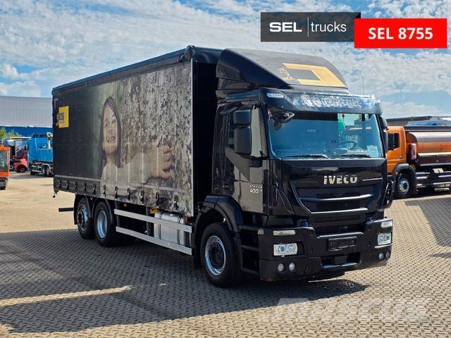 Iveco Stralis 400 | Intarder | Lenkachse | Staplerhal. Kayar tenteli kamyonlar