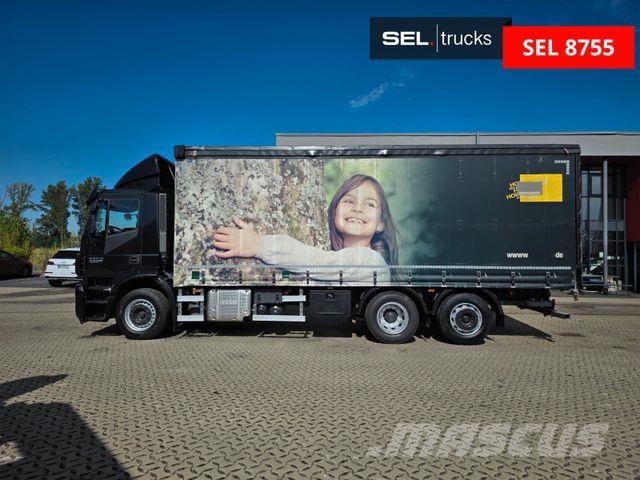 Iveco Stralis 400 | Intarder | Lenkachse | Staplerhal. Kayar tenteli kamyonlar