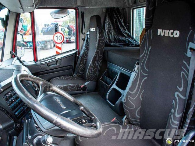 Iveco STRALIS 460 6x4 HMF 4020-K5 Fly Jib Crane 起重機卡車