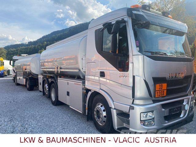 Iveco Stralis 460 Benz/Diesel Schwarzmüller-Kompletzug Tankbilar