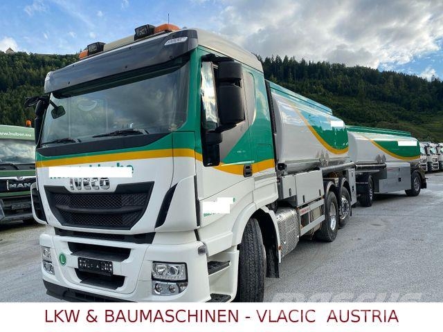 Iveco Stralis 460 Benz/Diesel Schwarzmüller-Kompletzug 運油車