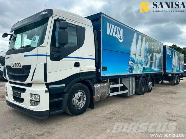 Iveco Stralis AS260S42/2x LBW/Schwenkwand/Krone Anhäng Gėrimų tiekimo sunkvežimiai