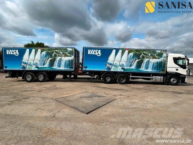 Iveco Stralis AS260S42/2x LBW/Schwenkwand/Krone Anhäng Gėrimų tiekimo sunkvežimiai