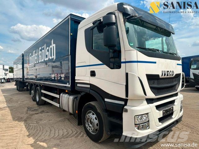 Iveco Stralis AS260S42/2x LBW/Schwenkwand/Boese Anhäng İçecek kamyonları