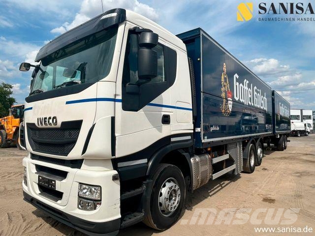 Iveco Stralis AS260S42/2x LBW/Schwenkwand/Boese Anhäng İçecek kamyonları