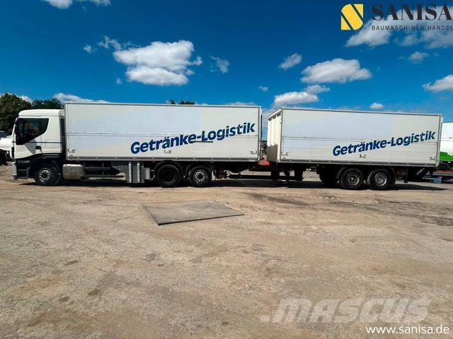 Iveco Stralis AS260S42/2xLBW/Schwenkwand/Anhänger/Zug Gėrimų tiekimo sunkvežimiai