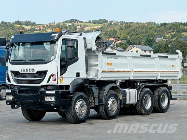 Iveco STRALIS X WAY 480* KIPPER * 8x4 * TOPZUSTAND Savivarčių priekabų vilkikai