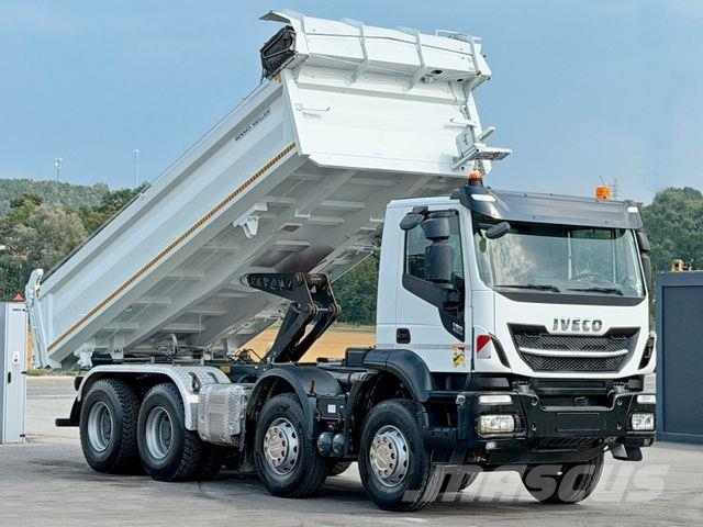 Iveco STRALIS X WAY 480* KIPPER * 8x4 * TOPZUSTAND Savivarčių priekabų vilkikai