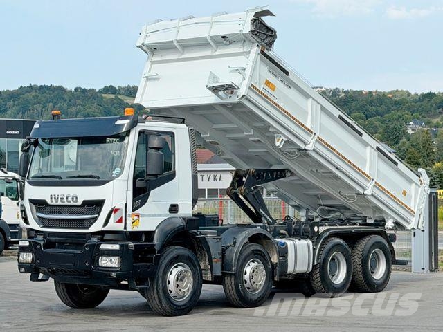 Iveco STRALIS X WAY 480* KIPPER * 8x4 * TOPZUSTAND Savivarčių priekabų vilkikai