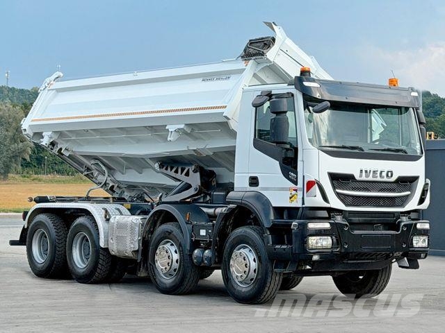 Iveco STRALIS X WAY 480* KIPPER * 8x4 * TOPZUSTAND Savivarčių priekabų vilkikai