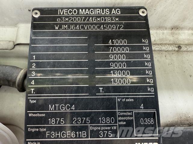 Iveco T-Way 510 / AT410T51 8X4 Meiller Bañeras basculantes usadas