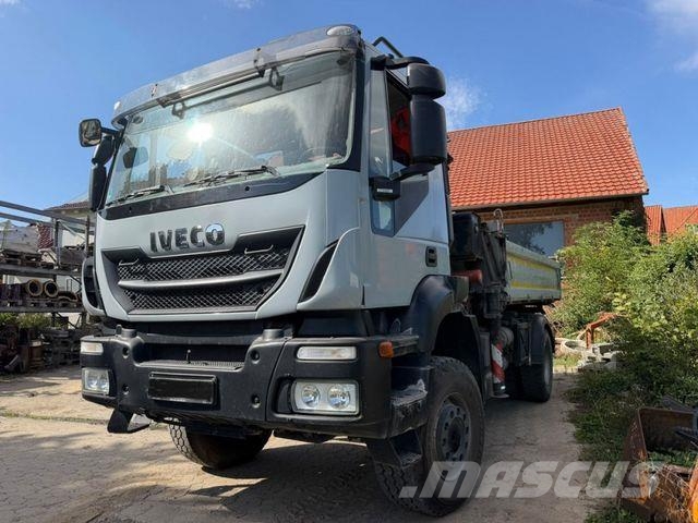 Iveco TRACKER AD 190T36 W 2-Achs Allradkipper Kran Atl Kiper tovornjaki