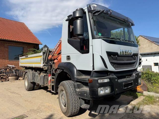 Iveco TRACKER AD 190T36 W 2-Achs Allradkipper Kran Atl Kiper tovornjaki