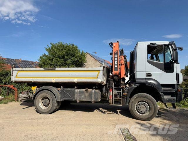 Iveco TRACKER AD 190T36 W 2-Achs Allradkipper Kran Atl Kiper tovornjaki