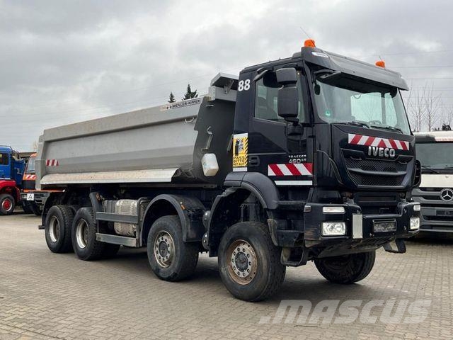 Iveco TRACKER AD450TW 4 Achs Muldenkipper Meiller Bañeras basculantes usadas