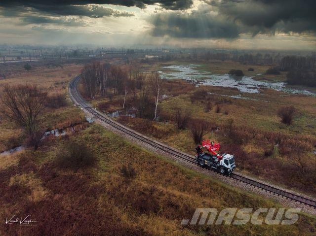 Iveco TRAKER 4x4 RAIL ROAD PALFINGER SCHIENEN TWO WAY Ant vilkikų montuojamos kėlimo platformos