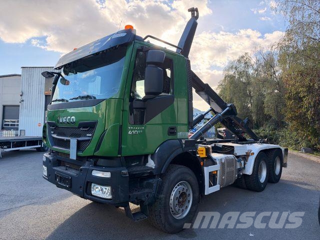 Iveco Trakker 260T410 6x4 RETARDER Blatt Schalt. Klima Kotalni prekucni tovornjaki