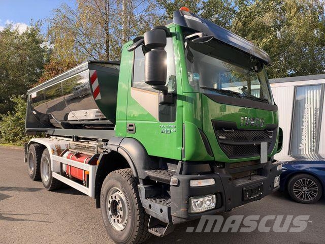 Iveco Trakker 260T410 6x4 RETARDER Blatt Schalt. Klima Kotalni prekucni tovornjaki