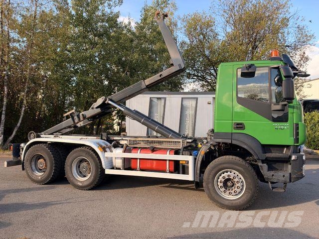 Iveco Trakker 260T410 6x4 RETARDER Blatt Schalt. Klima Kotalni prekucni tovornjaki