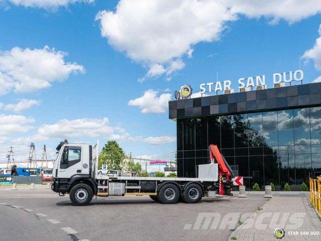 Iveco TRAKKER 360 6x4 PALFINGER PK 18502 Crane Rotato Camiones grúa