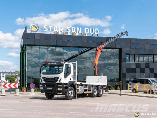 Iveco TRAKKER 360 6x4 PALFINGER PK 18502 Crane Rotato Camiones grúa