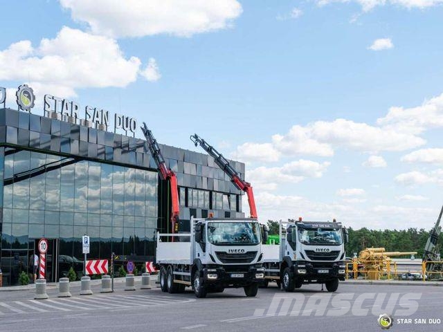 Iveco TRAKKER 360 6x4 PALFINGER PK 18502 Crane Rotato Camiones grúa